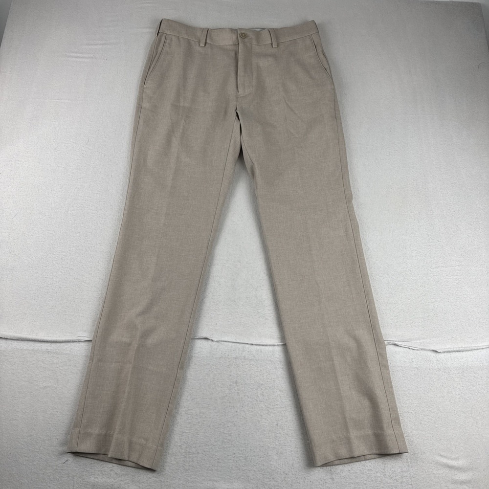 Peter Millar Men Charlotte Performance Chino Pants fits 30*29 Beige lightweight